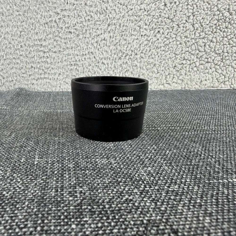 Canon LA DC58E 58mm Conversion Lens Adapter Tube for PowerShot G10 G11 G12 OEM